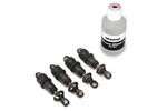 Traxxas 7061X Shocks, GTR hard anodized, PTFE-coated bodies with TiN shafts (fully assembled, without springs) (4)