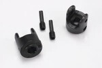 Traxxas 7057 Yokes, differential and transmission (2)/ 3x10mm screw pin (2)
