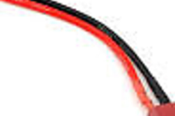 Protek RC PTK-5200 ProTek RC T-Style Ultra Plug Female Battery Pigtail (10cm, 14awg wire) (1)