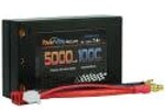 Powerhobby PHB2S5000100CDNS  2S 7.4C 5000MAH 100C Shorty Lipo w/ 4mm Bullet Connectors