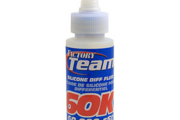 Team Associated ASC5458  Silicone Diff Fluid 60,000 cSt, 2oz