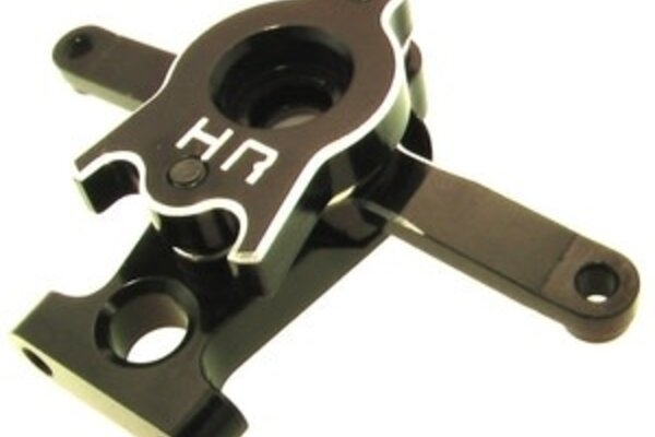 Hot Racing HRAVXS4801  Black Aluminum Bellcrank Steering Kit