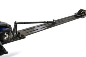 Exotek Racing EXO2135  Drag Slash Pro Wheelie Bar Set, 3mm CF with Single Wheel Style