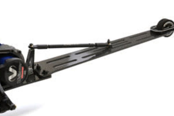 Exotek Racing EXO2135  Drag Slash Pro Wheelie Bar Set, 3mm CF with Single Wheel Style