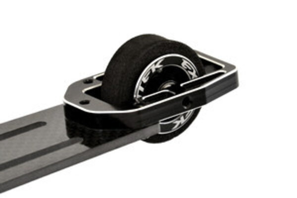 Exotek Racing EXO2135  Drag Slash Pro Wheelie Bar Set, 3mm CF with Single Wheel Style