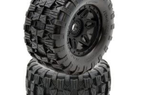 Powerhobby PHBPHT2380 Raptor MX Belted All Terrain Tires Mounted 17mm Traxxas