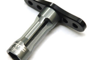 ST Racing Concepts SPTSTRA17BKGM  Aluminum 17mm 1/8th Hex Wheel Nut Wrench, Black / Gun Metal