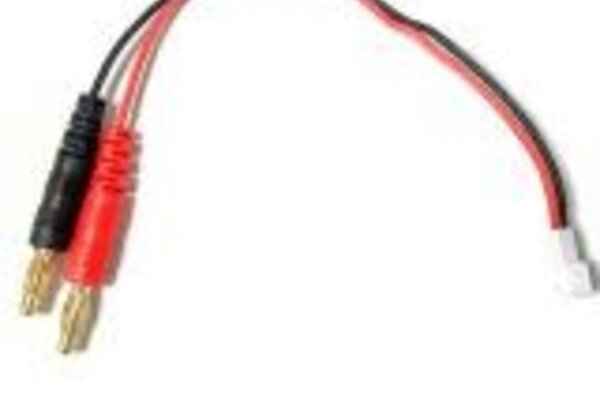 Powerhobby PHB5272  Powerhobby PH2.0-2P Wafer +4.0MM Banana plug Axial SCX24 Charge Lead