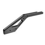 Corally (Team Corally) COR00180-866  Chassis Brace, Asuga XLR, Front, Swiss Made 7075 T6, 3mm, Hard Anodized, Black, Made In Italy