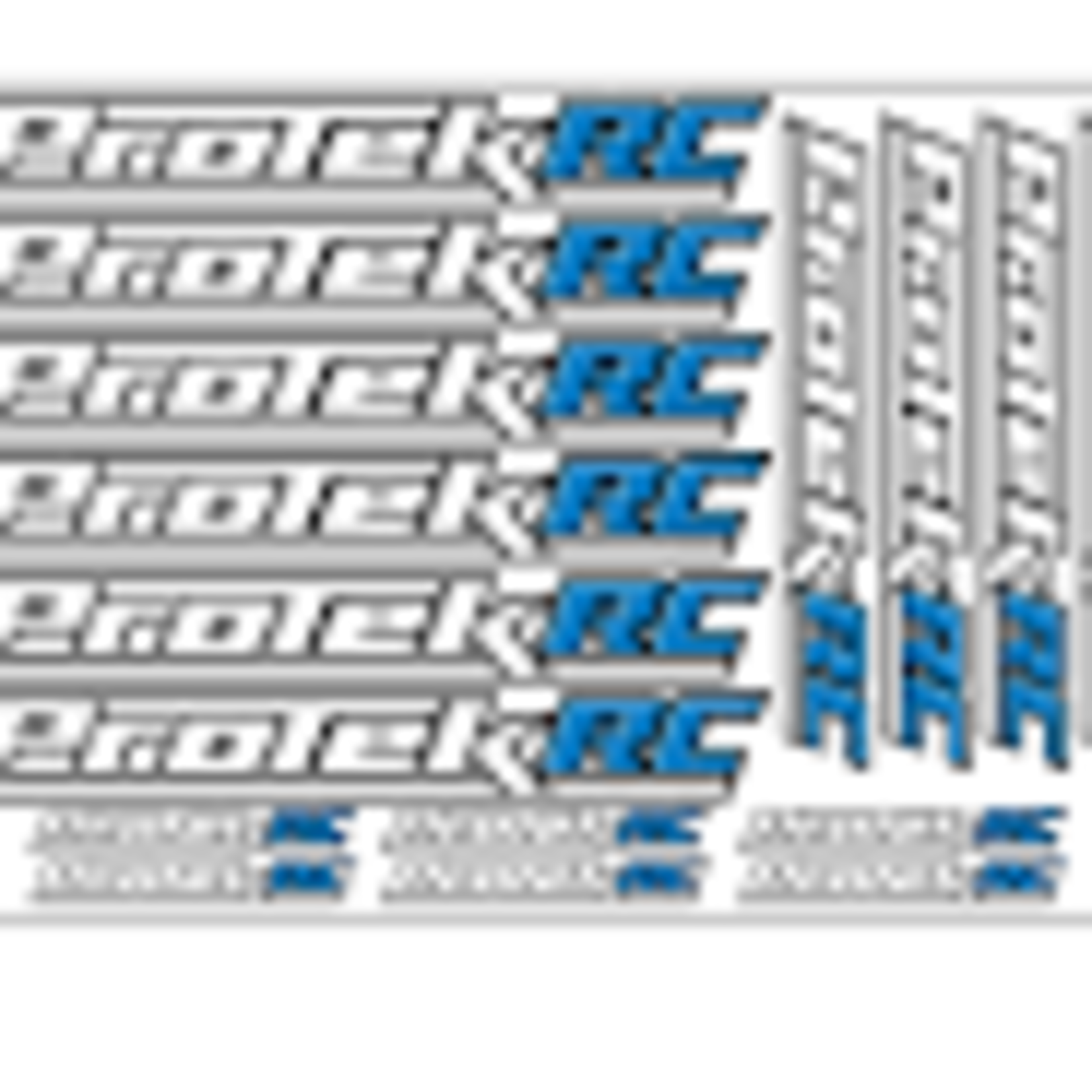 PTK-1003    ProTek RC Large Logo Sticker Sheet