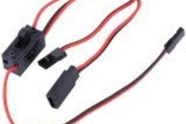 Powerhobby PHB5004  Powerhobby RC 3 Way Switch Receiver Battery On/Off w JR & Futaba Lead
