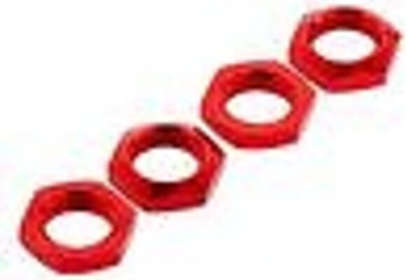 ARRMA AR330360 Aluminum Wheel Nut 17mm Red Nero (4)