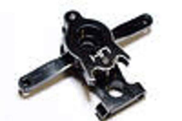 Hot Racing Black Aluminum Bellcrank Steering Kit