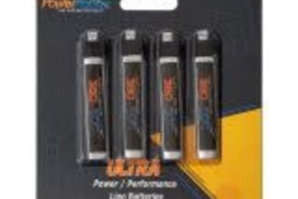 Powerhobby PHHV1S380MAH60C    Powerhobby 1s 3.8V HV 380mah 60C Lipo Battery w Molex Plug (4)