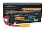 Powerhobby PH3S6500MAH130CXT90HC   Powerhobby 3S 11.1V 6500mAh 130C Lipo Battery Pack w XT90 Connector Hard Case