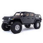 AXIAL AXI03006BT1 1/10 SCX10 III Jeep JT Gladiator 4X4 Rock Crawler with Portals RTR, Gray