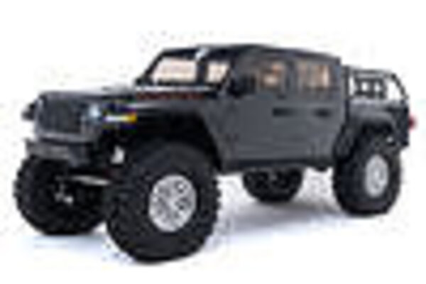 Axial Racing AXI03006BT1 1/10 SCX10 III Jeep JT Gladiator 4X4 Rock Crawler with Portals RTR, Gray