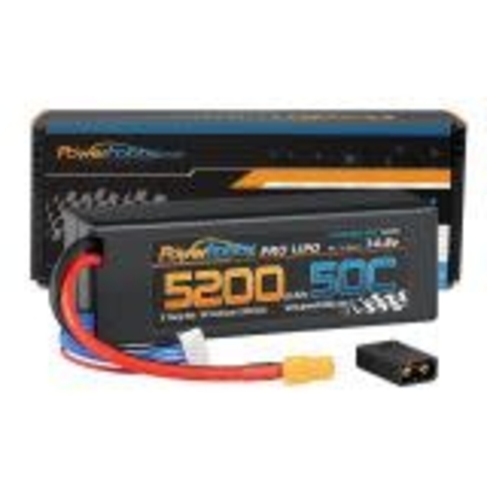 Power Hobby PHB4S520050CLCGXT60A 4S 14.8v 5200mAh 50C LiPo Battery w/ XT60 + Traxxas Plug