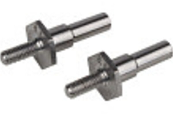 Team Associated RC10T6.1 FT Titanium Front Axles, 8.5mm
