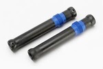 Traxxas 5655 Half shaft set, short (plastic parts only) (internal splined half shaft/ external splined half shaft/ rubber boot) (assembled with glued boot) (2 assemblies)
