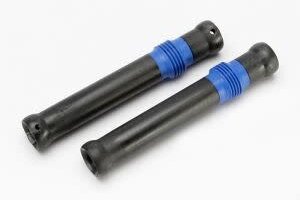 Traxxas 5655 Half shaft set, short (plastic parts only) (internal splined half shaft/ external splined half shaft/ rubber boot) (assembled with glued boot) (2 assemblies)