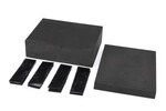 Traxxas 8794  Foam inserts, universal adapter (large & small)/ adhesive hook and loop fasteners (4) (for #8796 RC car/truck stand)