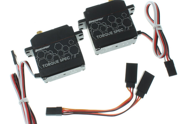 Redcat Racing RER23393  HEXFLY TORQUE SPEC SERVO 2 PACK W/ Y-HARNESS (1SET)