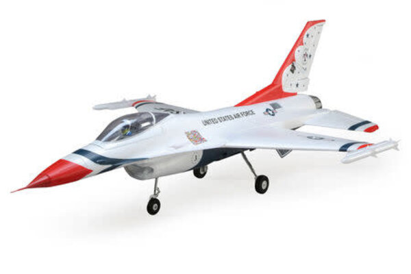 Eflite EFL78500  F-16 Thunderbirds 70mm EDF Jet BNF Basic with AS3X and SAFE Select