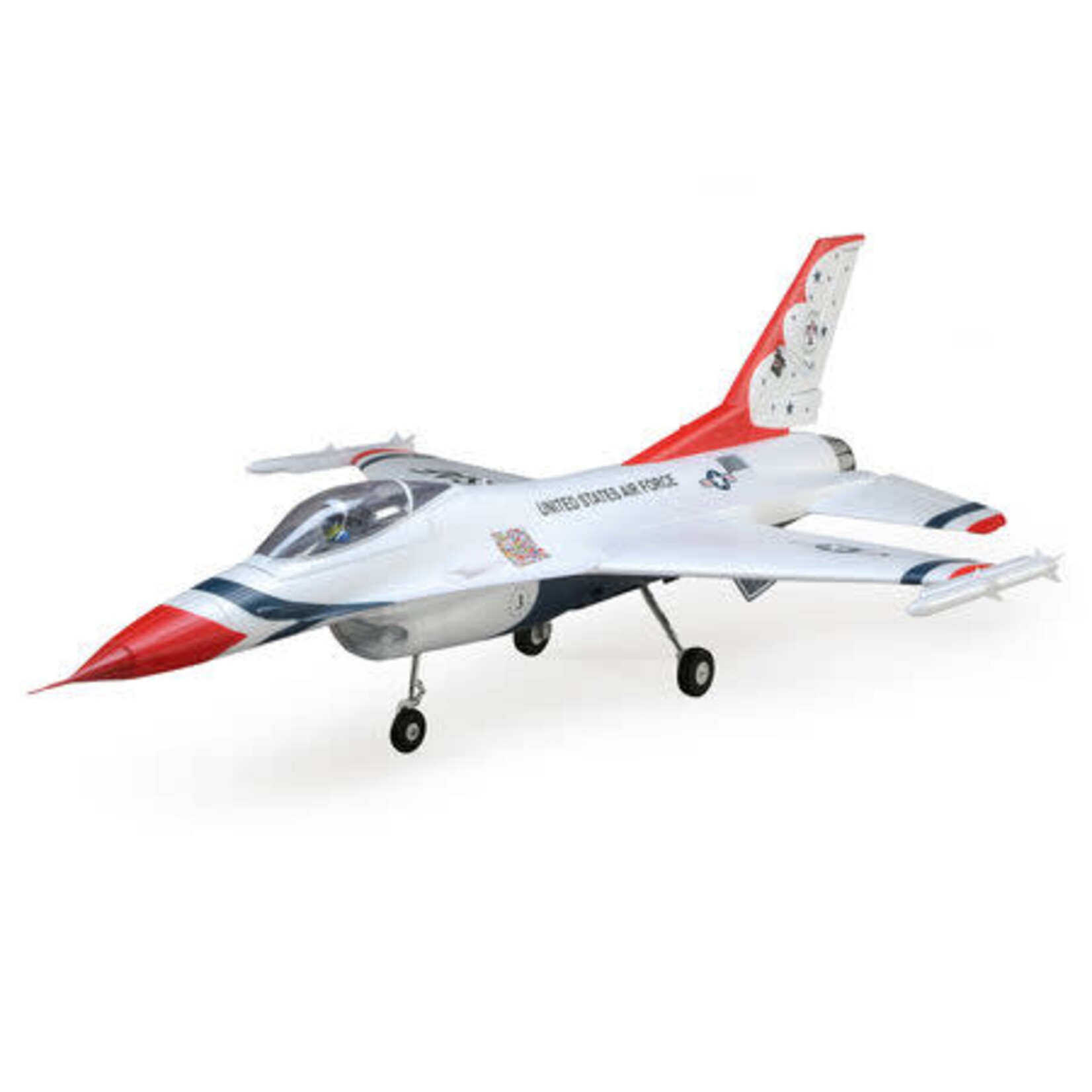 Eflite EFL78500  F-16 Thunderbirds 70mm EDF Jet BNF Basic with AS3X and SAFE Select