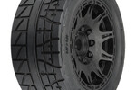 Proline Racing PRO1020510  1/6 Menace HP BELTED F/R 5.7" MT Tires Mounted 24mm Blk Raid (2)