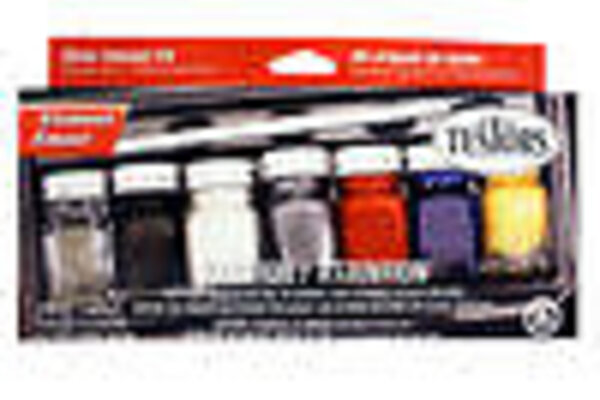 TESTORS TES9115X  Enamel Kit:Household,6 Colors