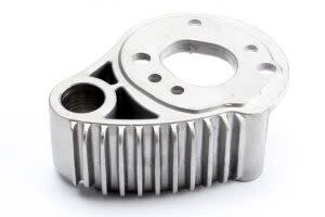 Traxxas 5660 Motor mount, finned aluminum