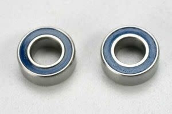 Traxxas 5115 Ball bearings, blue rubber sealed (5x10x4mm) (2)