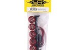 Yeah Racing YEA-YA-0370RD  Yeah Racing 125mm Aluminum LED Light Bar w/5 Light Pods (Red)