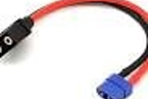 Protek RC PTK-5358  ProTek RC Heavy Duty QS8 Charge Lead (Male QS8 to Female XT90)