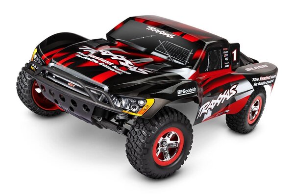 Traxxas 58034-8-RED  Slash: 1/10 Scale 2WD Short Course Truck w/USB-C