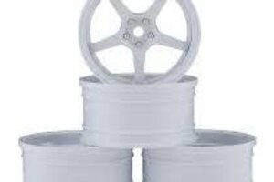 MST MXS-832109W  MST GT Wheel Set (White/White) (4) (Offset Changeable)