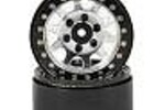 SSD RC SSD00006 SSD RC D Hole 1.9 Steel Beadlock Crawler Wheels (Silver) (2)