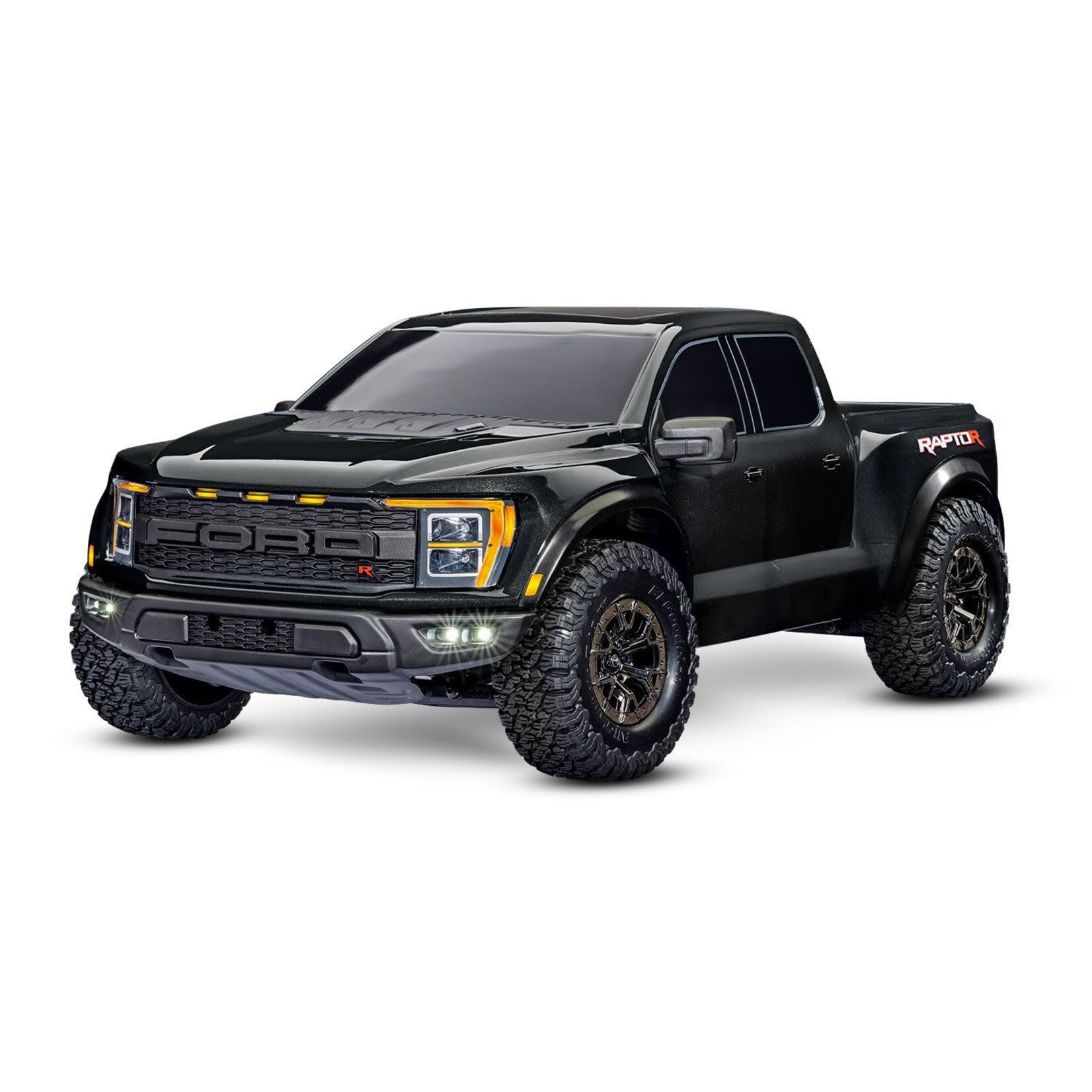 Traxxas 101076-4-BLK  Ford Raptor R: 4X4 VXL 1/10 Scale 4X4 Brushless Replica Truck