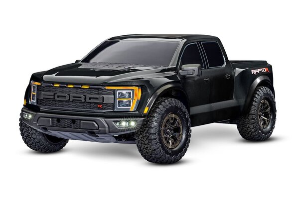Traxxas 101076-4-BLK  Ford Raptor R: 4X4 VXL 1/10 Scale 4X4 Brushless Replica Truck