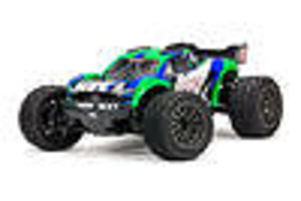 ARRMA ARA4305V3T3  1/10 VORTEKS 4WD 3S BLX Stadium Truck RTR, Green