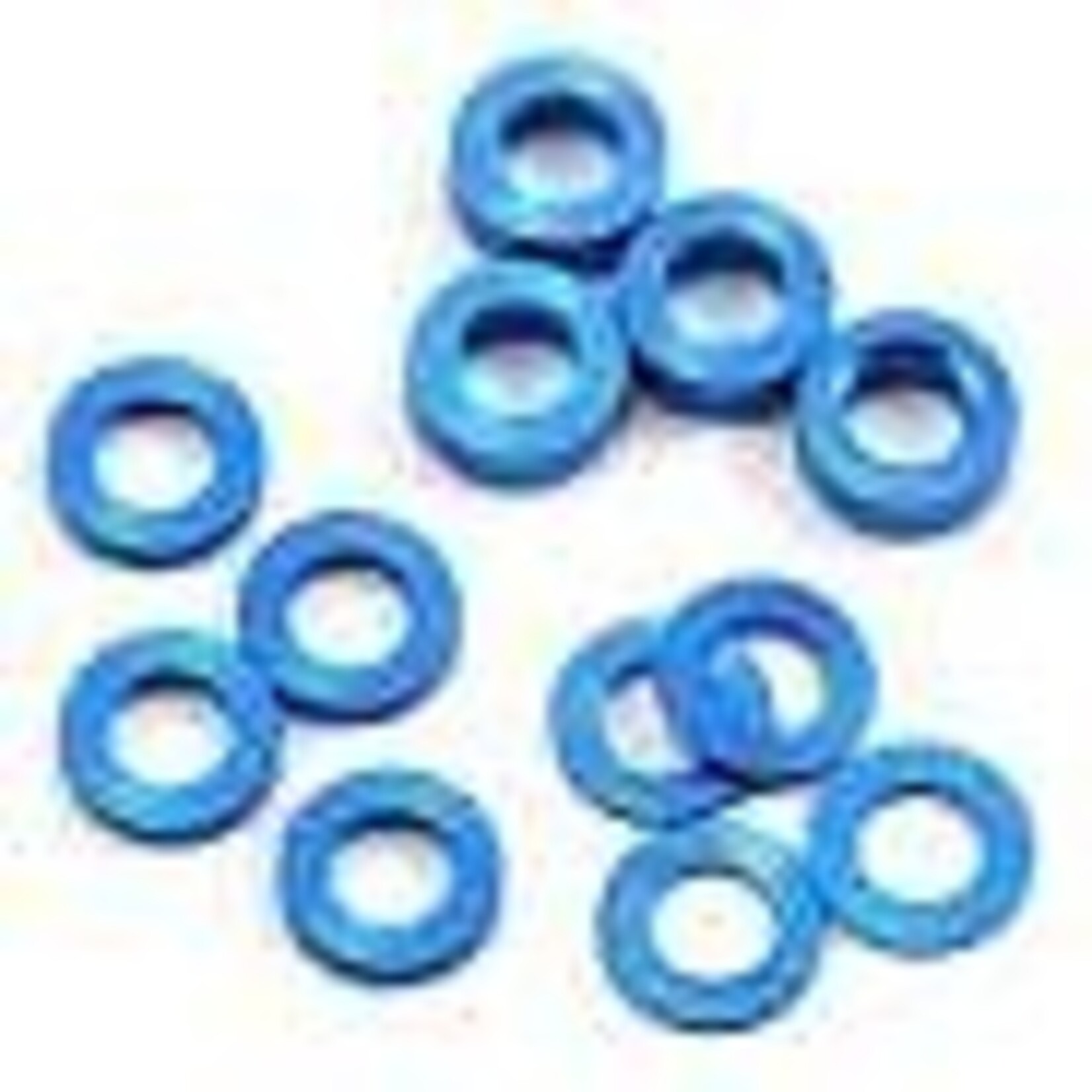 Protek R/C PTK-8371  Aluminum Ball Stud Washer Set Blue (12pcs)