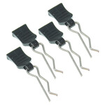 Redcat Racing RER13673 Small Body Clips W/ Pull Tabs(4pcs)