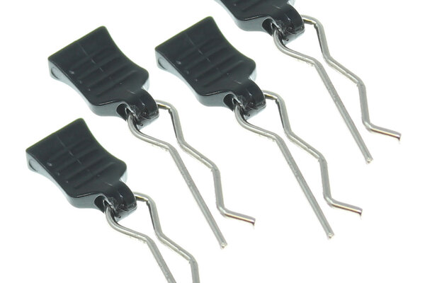 Redcat Racing RER13673 Small Body Clips W/ Pull Tabs(4pcs)