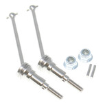 Redcat Racing RER13681 CVA Driveshaft Set W/ pins and Locknuts(1pr)