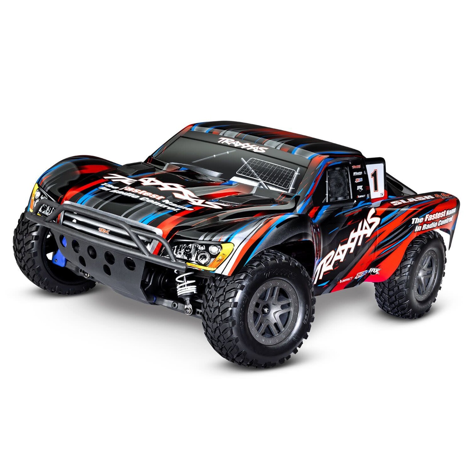 Traxxas 68154-4-RED  Slash 4X4 BL-2s: 1/10 Scale 4WD Short Course Truck