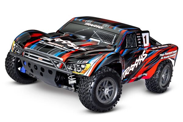 Traxxas 68154-4-RED  Slash 4X4 BL-2s: 1/10 Scale 4WD Short Course Truck