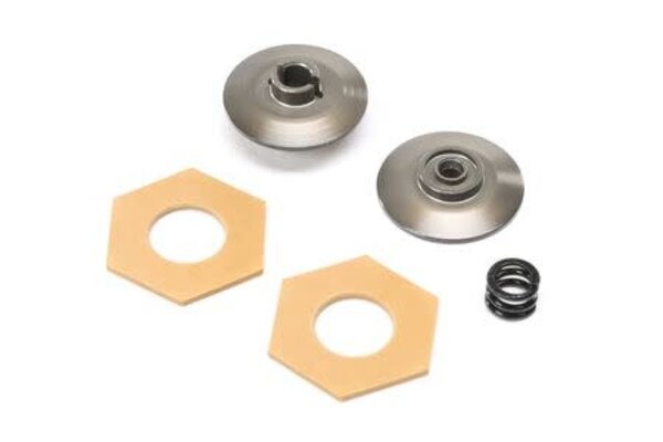 TLR (Team Losi Racing) TLR312002  Grooved Slipper Plate Set: Mini-B, BL