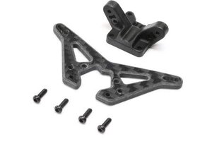 TLR (Team Losi Racing) TLR314000  Carbon Rear Shock Tower: Mini-B, BL