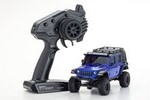Kyosho KYO32528MB  Mini-Z 4x4 Series Readyset Jeep Wrangler Unlimited Rubicon w/Accessory Parts, Ocean Blue Metallic